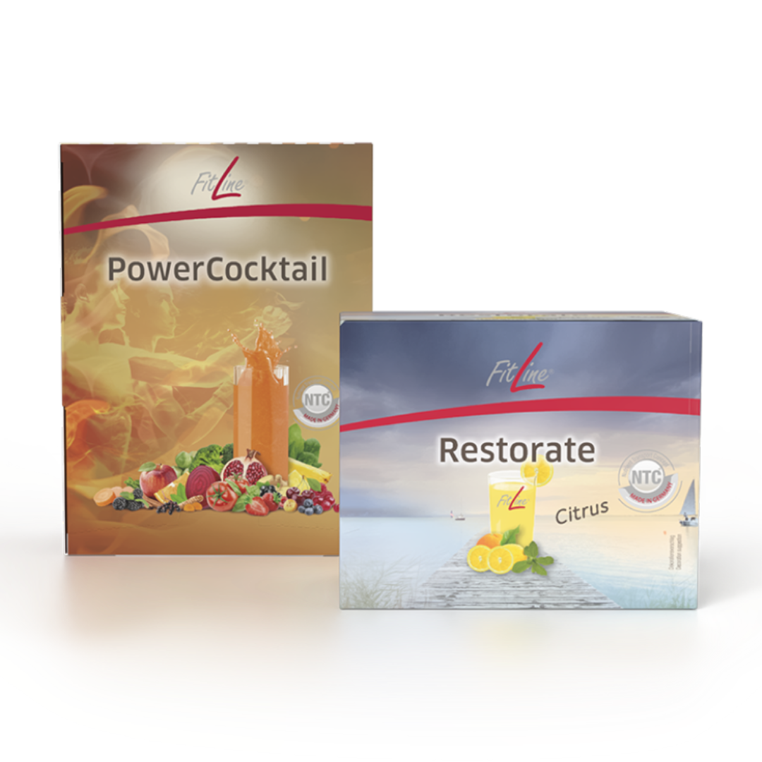 FitLine PowerCocktail és Restorate Citrus